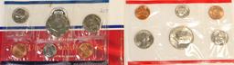 2 U.S. Mints Sets (1968P/D & 1987P/D) & U.S. Bicentennial Silver Uncirculated Set