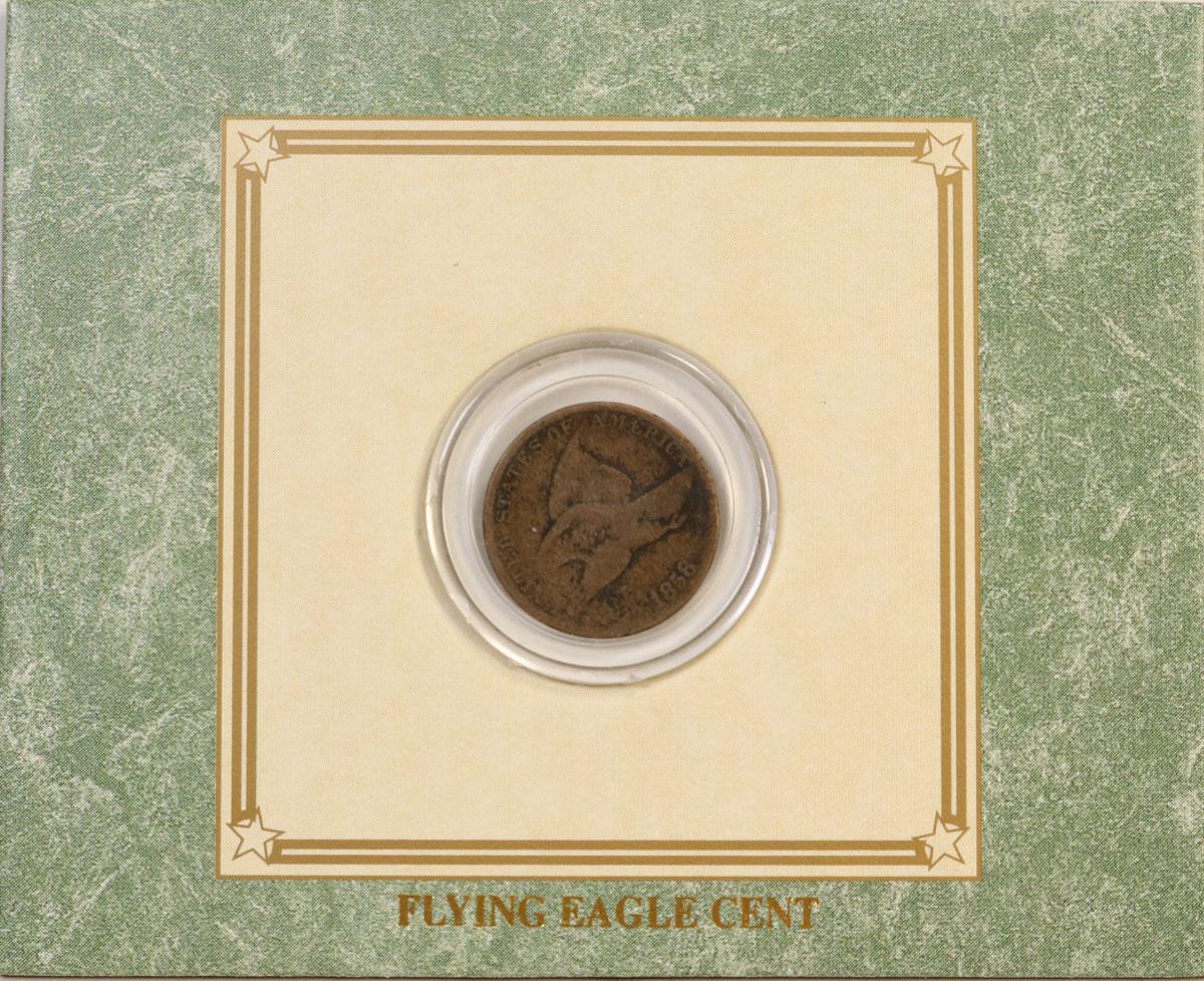 3 - 1858 Flying Eagle Cents