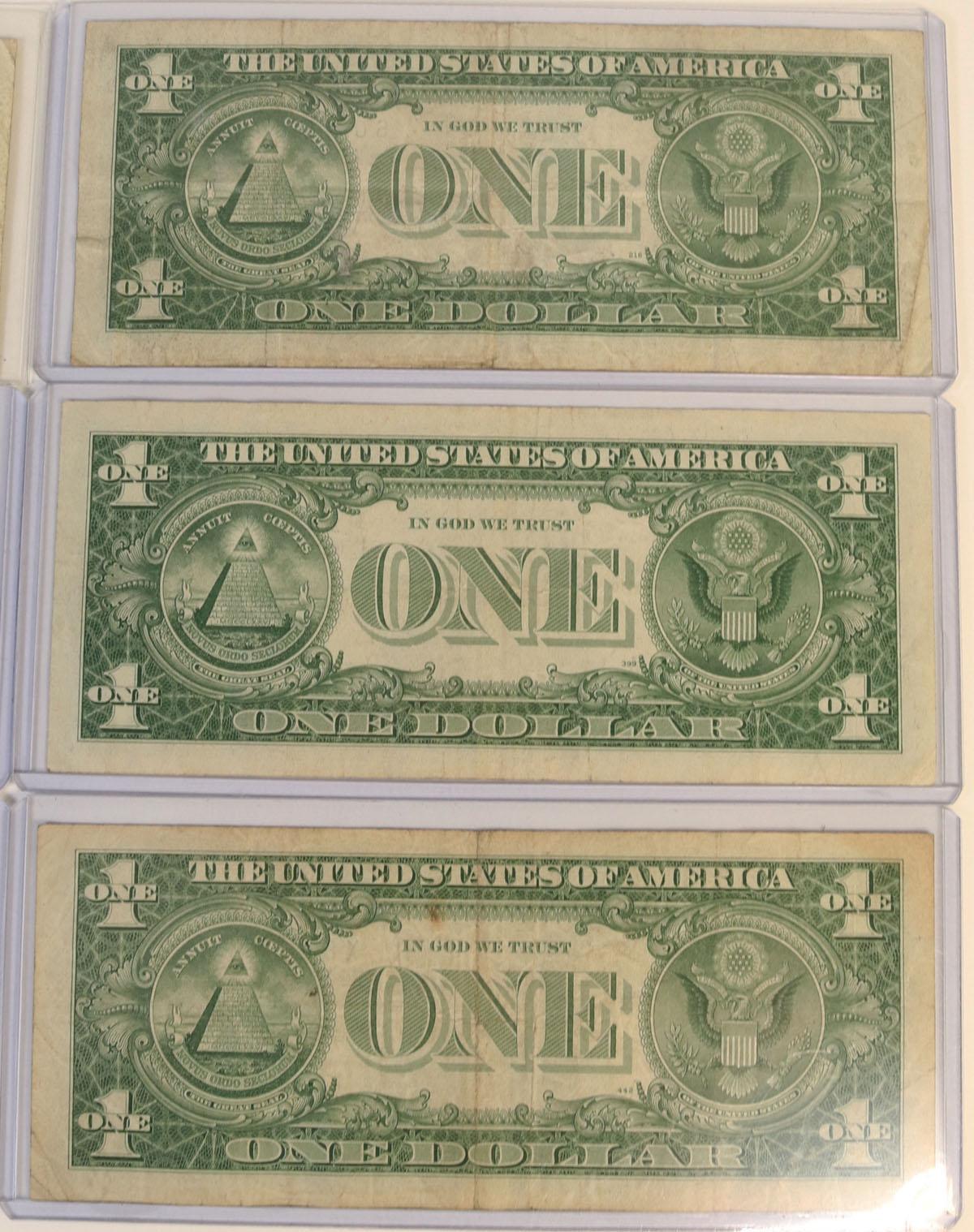 1935 E & F $1 Blue Seal Silver Certificate Star Notes, 2006 $1 Star Note &