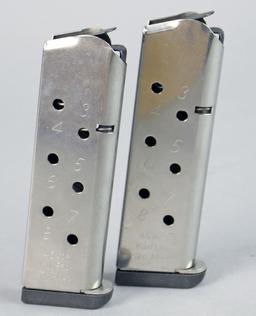 2 KimPro 1911 .45 ACP Tac-Mag Magazines - 8 Rd. Capacity