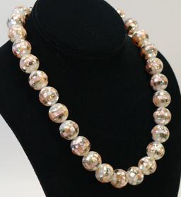 Multi Colored Beaded Gemstone Faceted Necklace, By Jay King