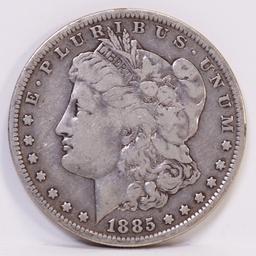 1885-P Morgan Silver Dollar