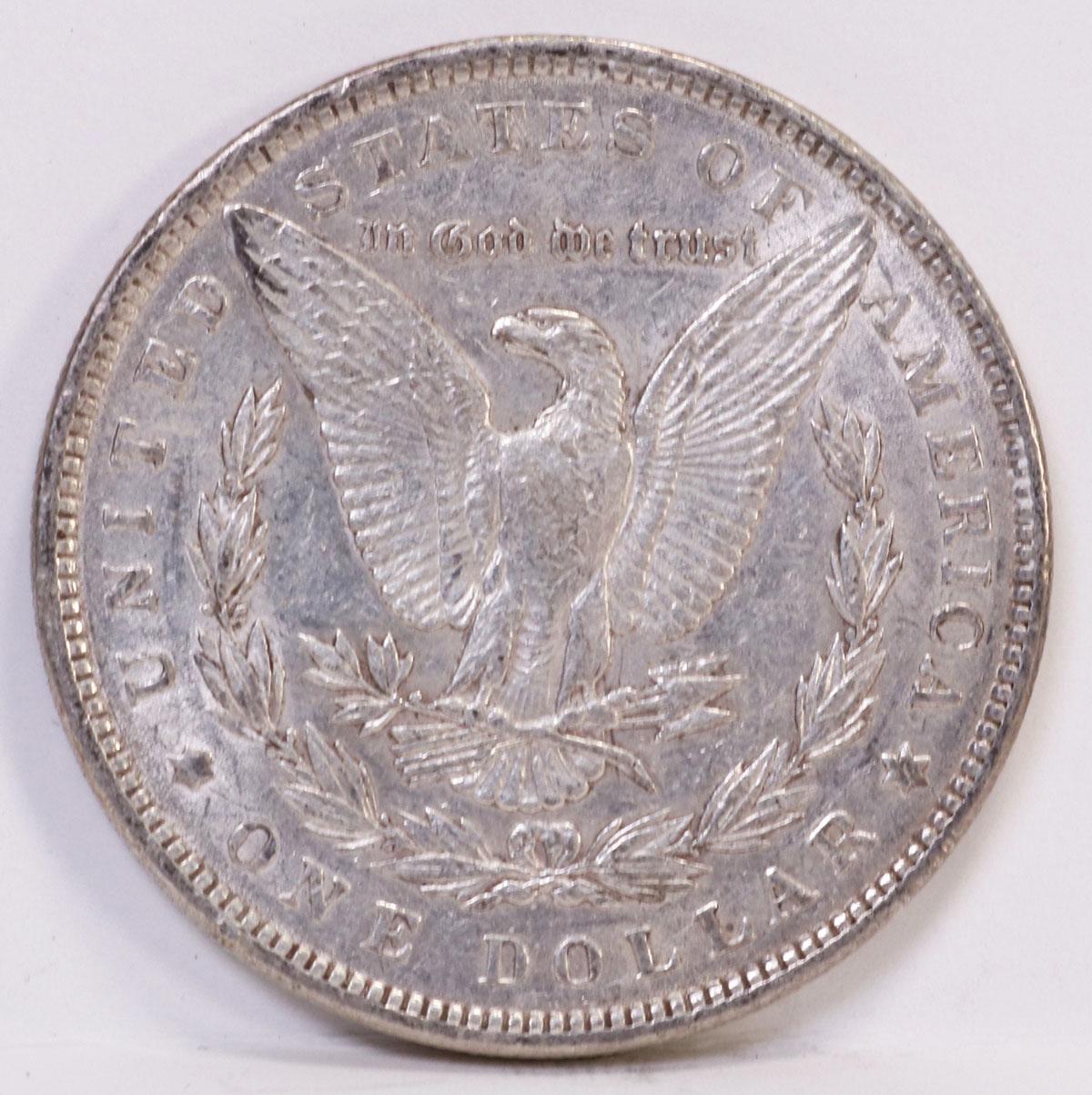 1890-P Morgan Silver Dollar