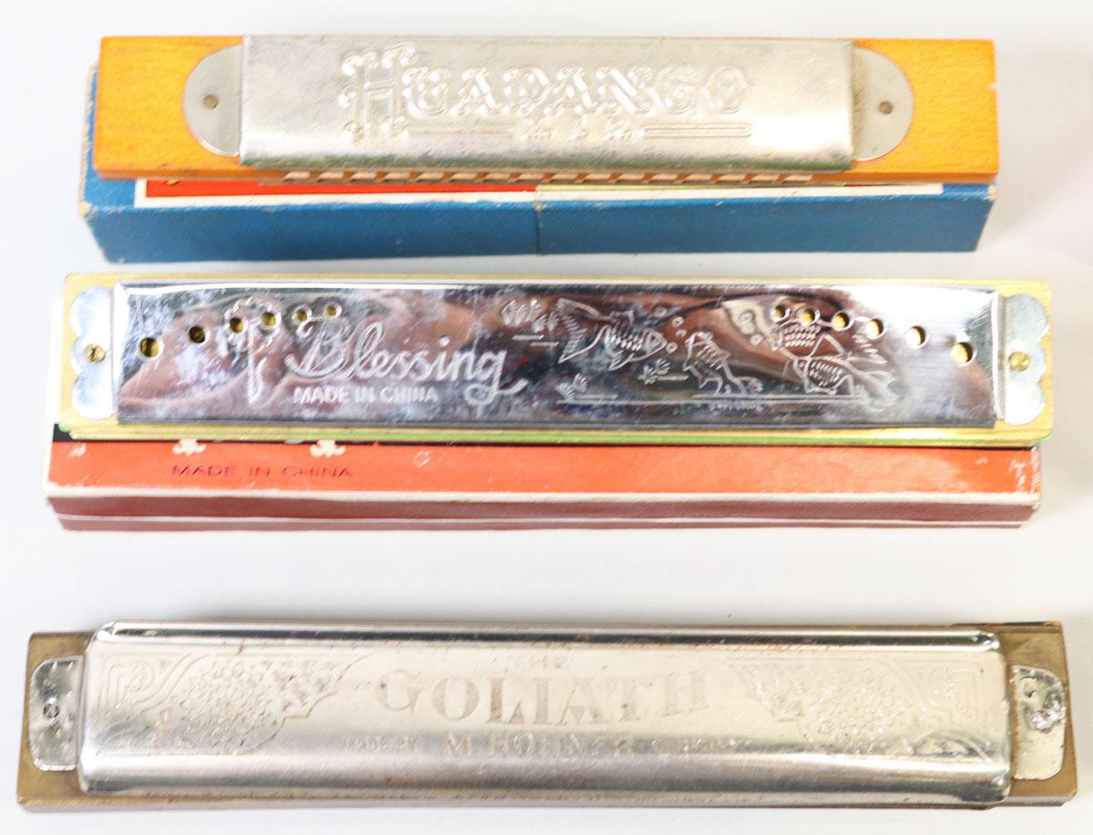 6 Harmonicas; Goliath, Blessing, Huapango & More