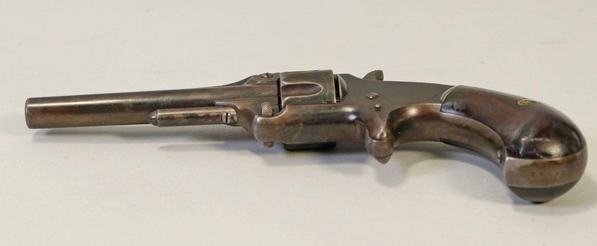 Antique Smith & Wesson Spur Trigger Revolver, Ca. 1870's