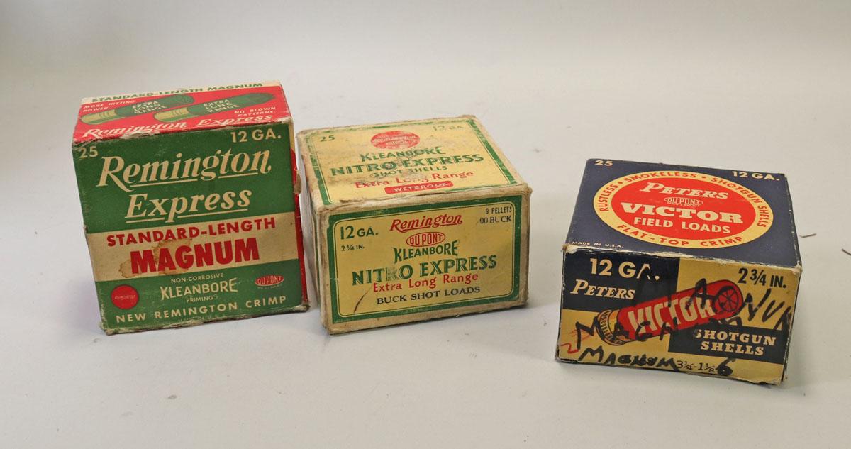 Vintage Ammo & Boxes