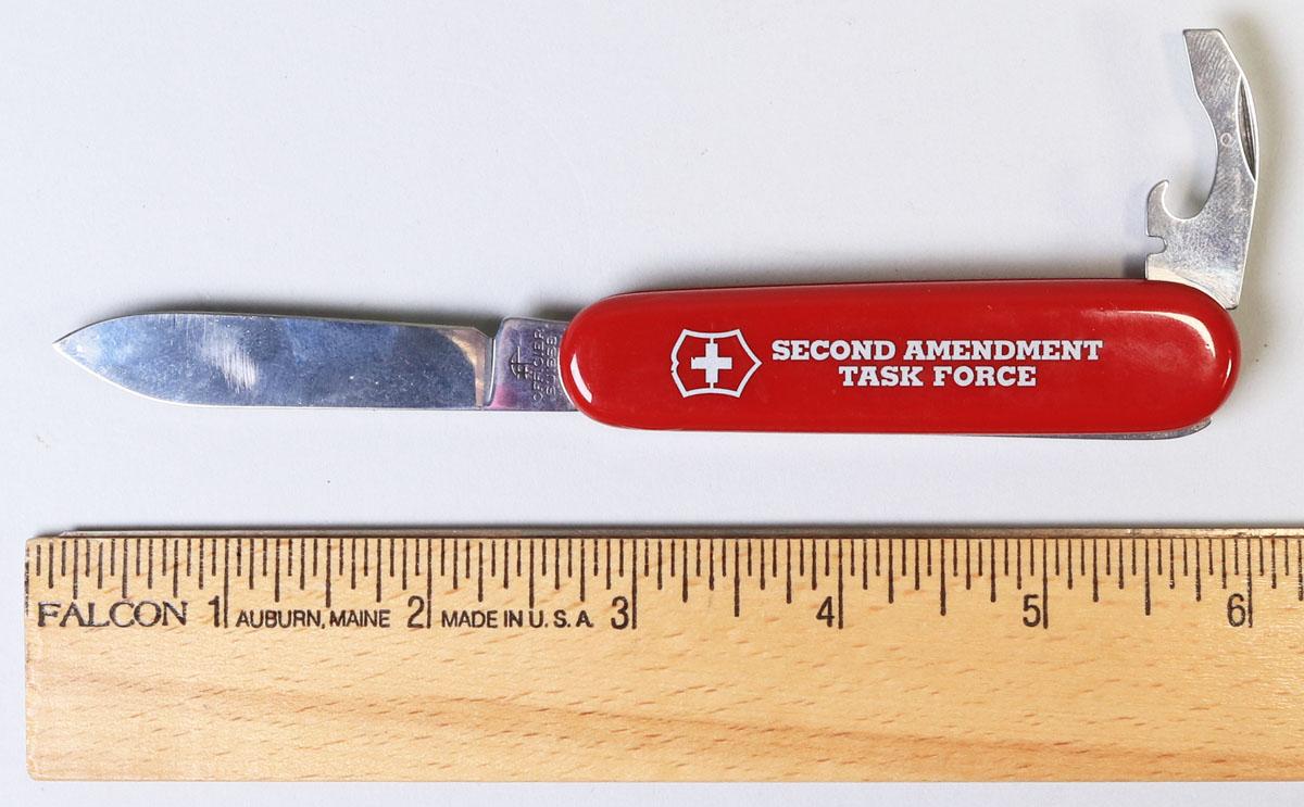 Charity Item: NRA Swiss Army Pocket Knife