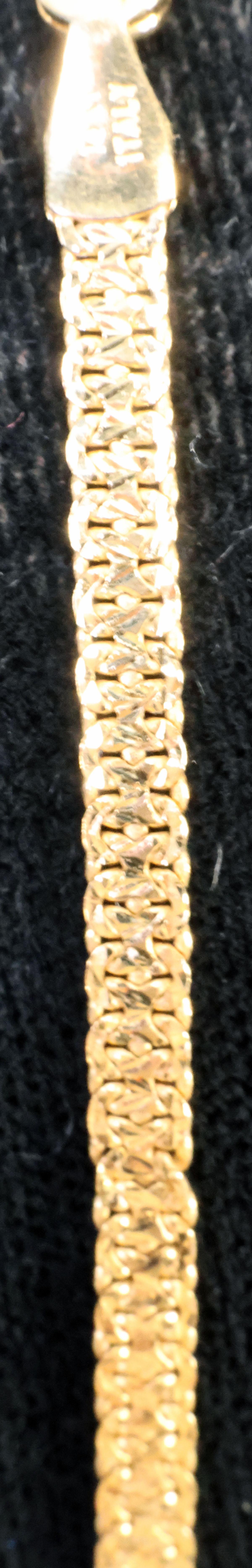 14K Gold Bracelet, 3.2 Grams