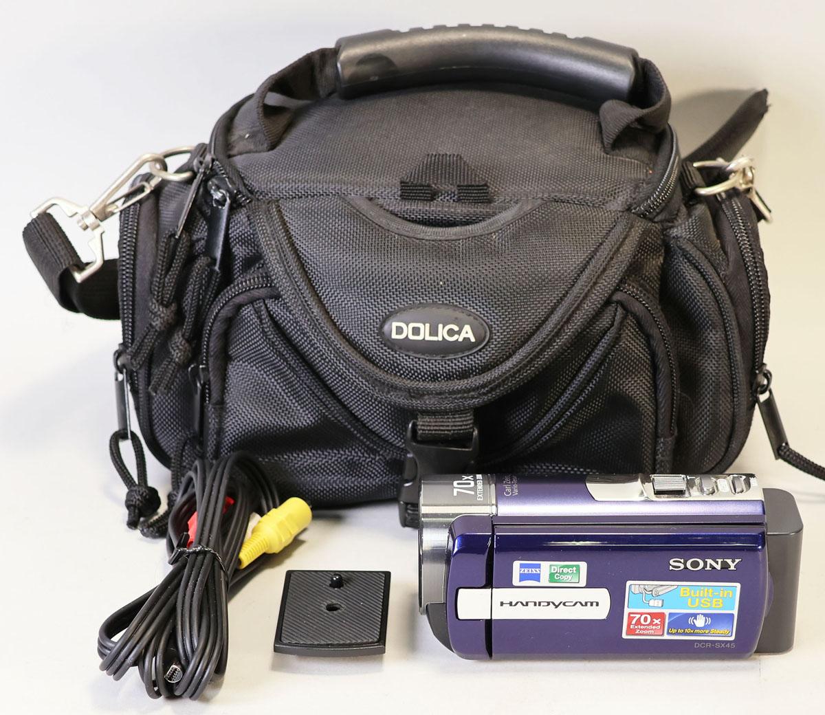 Sony Digital Video Camera Recorder, Model No. DCR-SX45