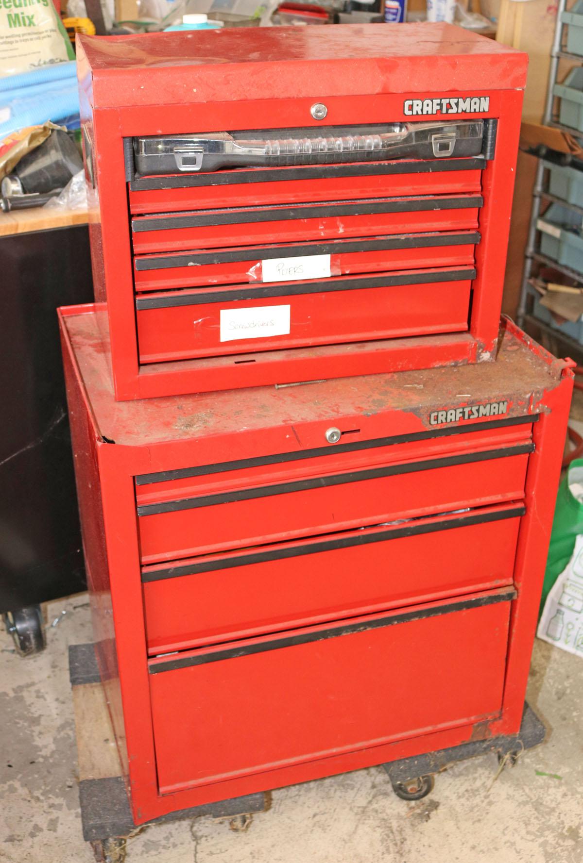 Craftsman Stacking Tool Boxes