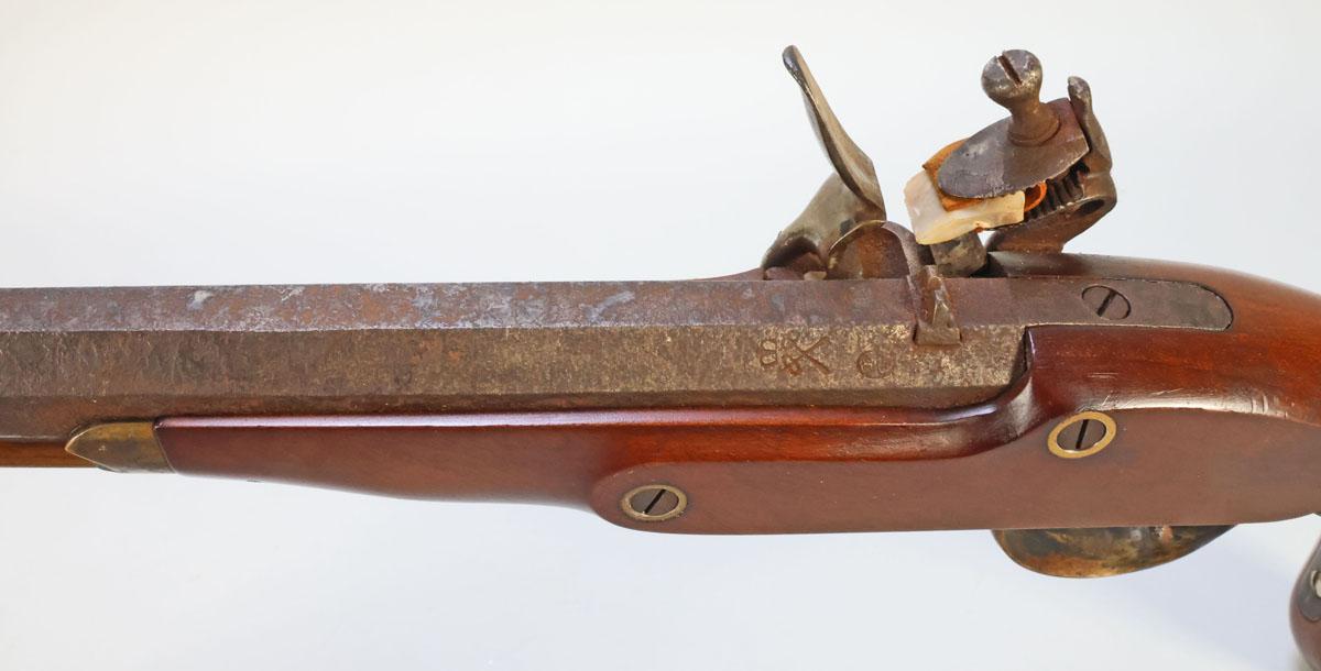 Vintage Flintlock Black Powder Pistol - 40 Cal.