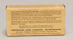 Vintage Remington 41 Short Rim Fire Ammo, 11 Rounds