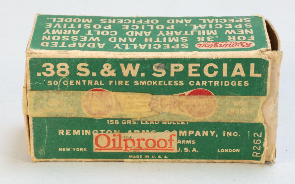 Vintage Remington .38 S.&W. Special Central Fire Smokeless Cartridges, 48 Rds.