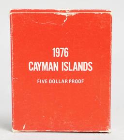 1976 Cayman Islands $5 Proof Coin