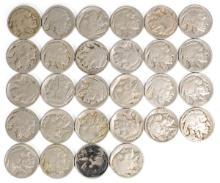 38 - Buffalo Nickels; Various Dates/Mints
