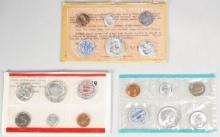 1960 U.S. Proof Set & 1964 P/D Unc. U.S. Mint Set