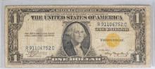 1935 A $1 North Africa WWII Yellow Seal Silver Certificate