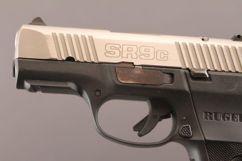 handgun RUGER SR9C 9MM SEMI-AUTO PISTOL