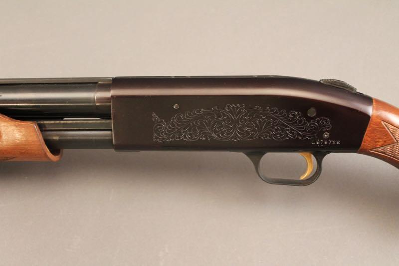 MOSSBERG MODEL 500A 12GA. PUMP ACTION SHOTGUN,