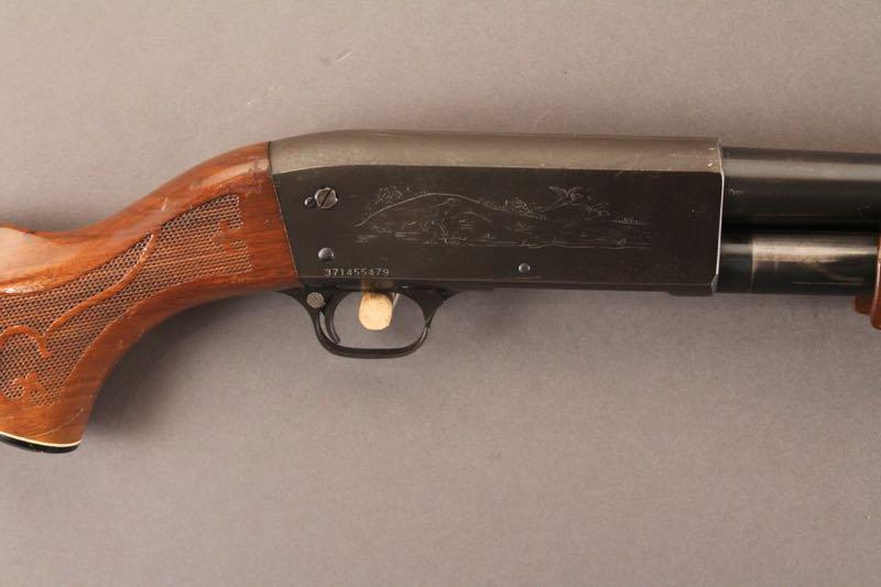 ITHACA MODEL 37 FEATHERWEIGHT 12GA. PUMP ACTION SHOTGUN