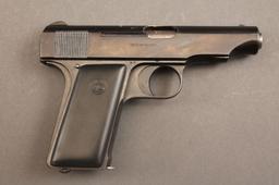 handgun DEUTSCHE WERKE ORTGIES 32 CAL SEMI AUTO PISTOL