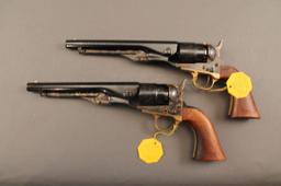 blackpowder handguns - PR. COLT MODEL 1860 CALVARY COMMEMORATIVE FROM 1777 TO 1977, .44CAL REVOLVERS