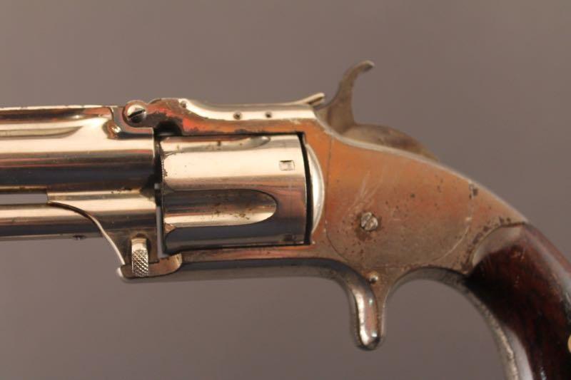 antique handgun SMITH & WESSON MODEL 1 1/2 .32CAL REVOLVER,