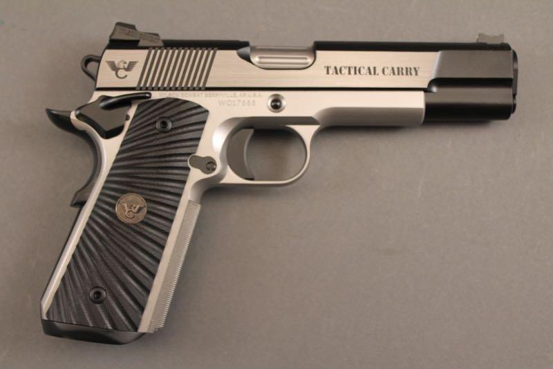 handgun WILSON COMBAT MODEL TACTICAL CARRY 45CAL SEMI-AUTO PISTOL