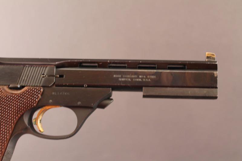 handgun HIGH STANDARD VICTOR, .22CAL SEMI-AUTO PISTOL