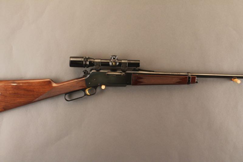 BROWNING MODEL BLR 81, .358 WIN LEVER ACTION RIFLE