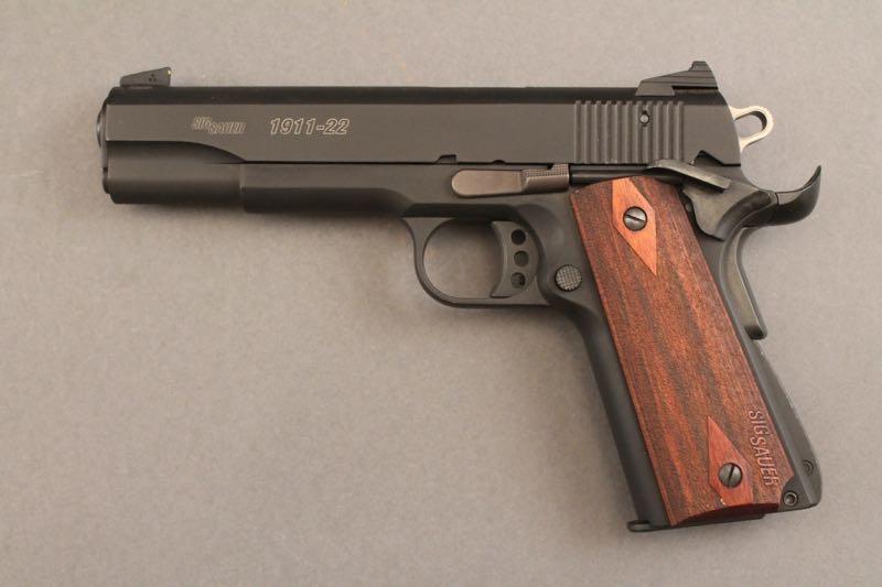 handgun SIG SAUER MODEL 1911-22, 22LR SEMI-AUTO PISTOL