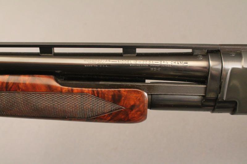 WINCHESTER MODEL 12, 20GA, PUMP ACTION SHOTGUN