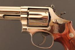 handgun SMITH & WESSON 586 MODEL, 357 MAG CAL, REVOLVER