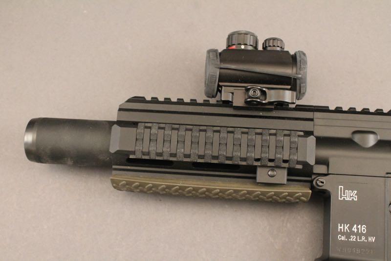 handgun H&K MODEL HK 416, .22CAL SEMI-AUTO PISTOL