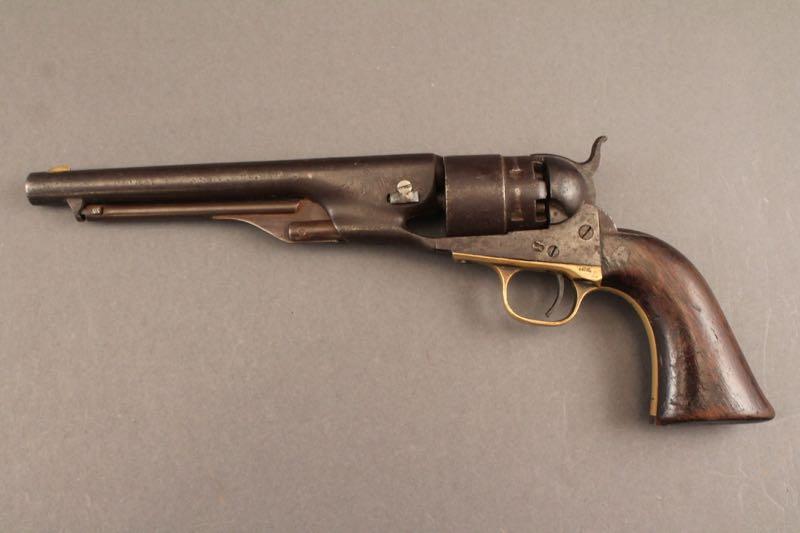 antique handgun COLT 1860 ARMY MODEL, 44CAL, REVOLVER