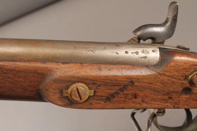 antique V&R BRITISH MUSKET, 58CAL, BLACK POWDER RIFLE