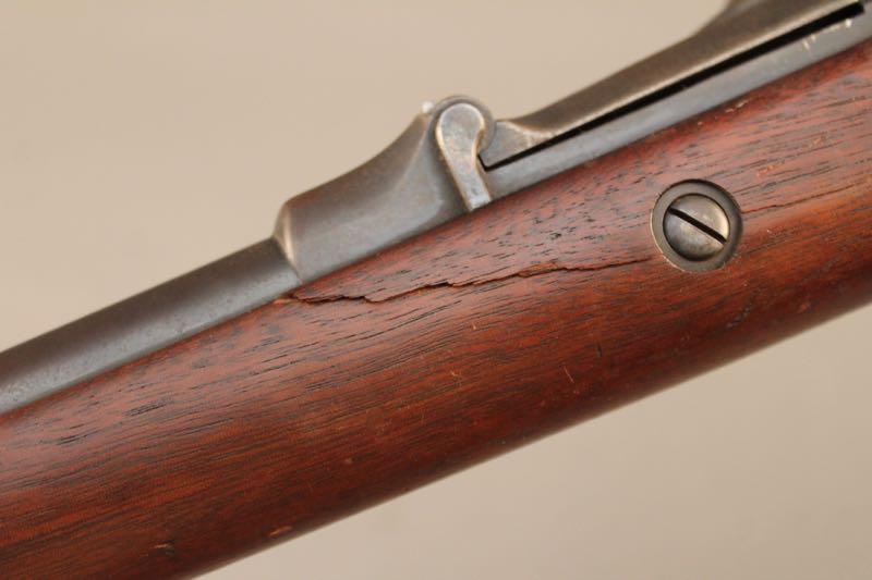 antique SPRINGFIELD MODEL 1873, 45/70 SINGLE SHOT RIFLE, S#27686