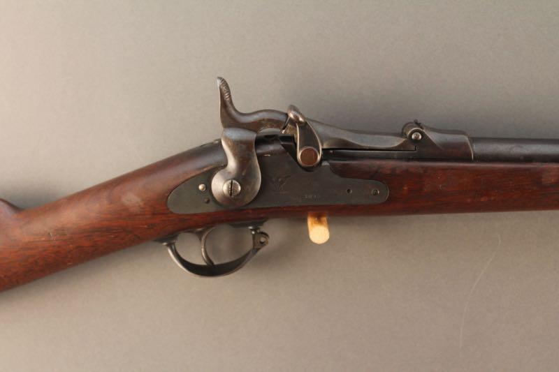 antique SPRINGFIELD MODEL 1873, 45/70 SINGLE SHOT RIFLE, S#27686