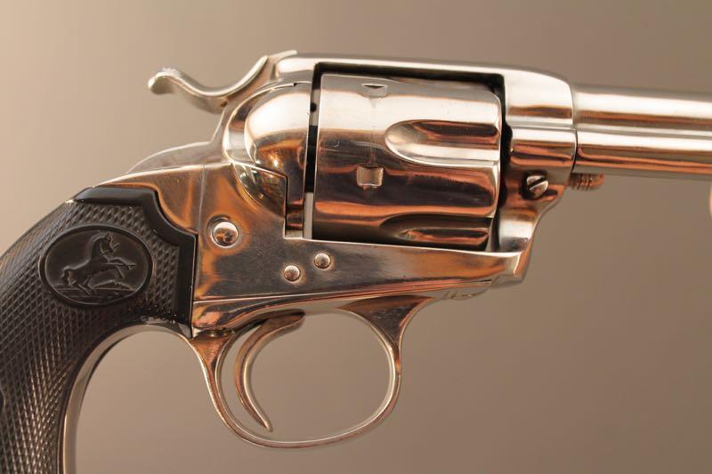 handgun COLT BISLEY MODEL, .44-40CAL SA REVOLVER, S#ING1189