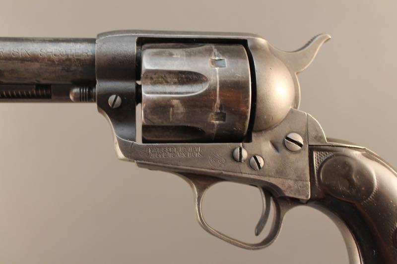 antique COLT SAA FRONTIER SIX SHOOTER, 44/40CAL SA REVOLVER, S#172181