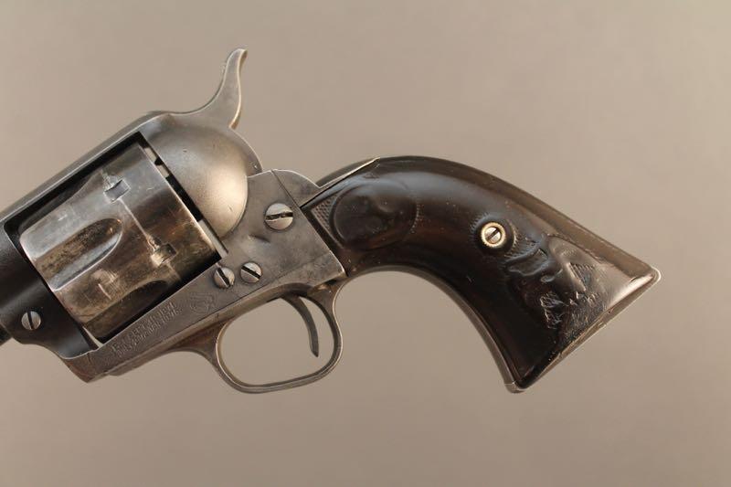 antique COLT SAA FRONTIER SIX SHOOTER, 44/40CAL SA REVOLVER, S#172181