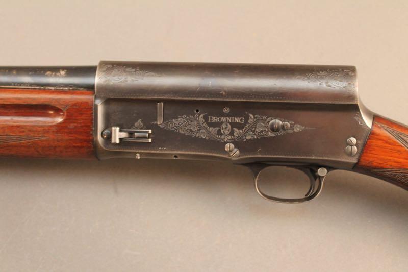 BROWNING A5, 12GA SEMI-AUTO SHOTGUN, S#347897