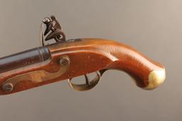 blackpowder BRITISH TOWER PISTOL REPRODUCTION, 67CAL FLINTLOCK PISTOL, S#1104