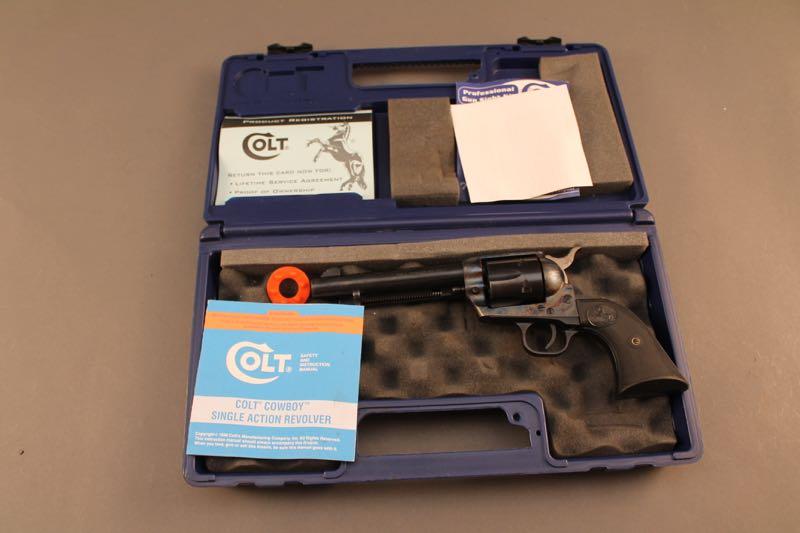 handgun COLT COWBOY .45CAL REVOLVER, S#TF01116