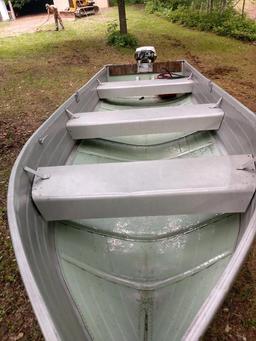 1974 Blue fin boat - trailer - motor package