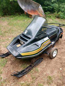 1987 Artic cat cougar snowmobile