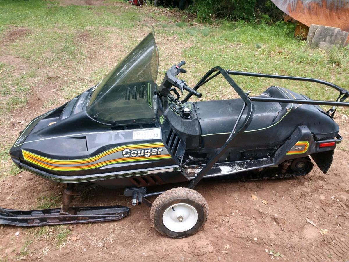 1987 Artic cat cougar snowmobile