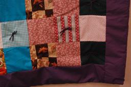 Assorted Squares with Purple