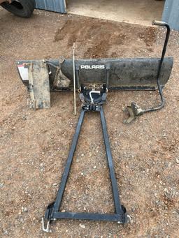 Polaris  snow plow for atv