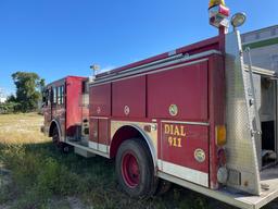 1991 E-1 Pumper Fire Truck 46J7BAA85M1004035 3082 Miles